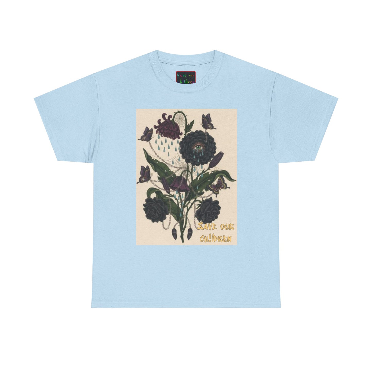 Faithful Flowers III SOC Heavy Cotton Tee