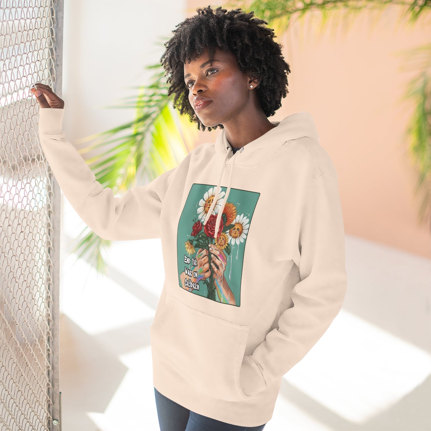 Faithful Flowers SOC Fleece Hoodie