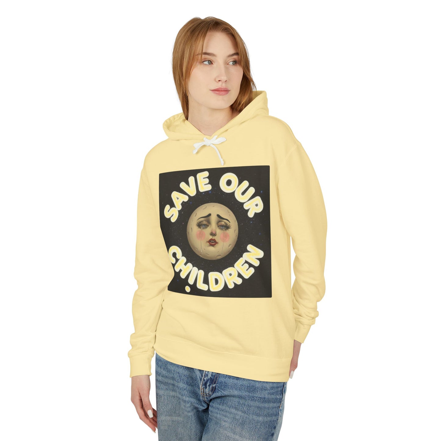 Madam Moon - SOC Lightweight Hooded Sweatshirt (no kangaroo pocket)