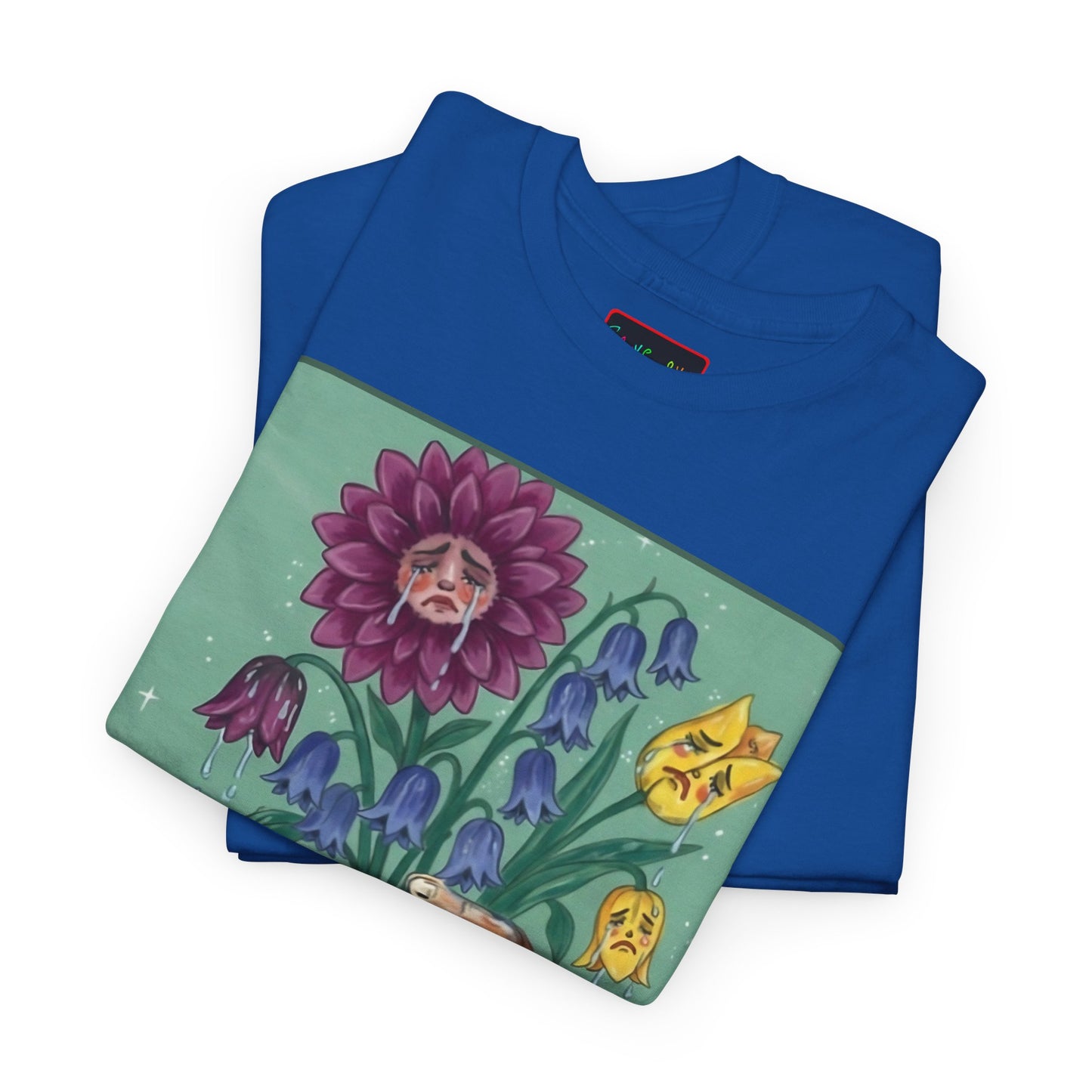 Faithful Flowers V SOC Heavy Cotton Tee
