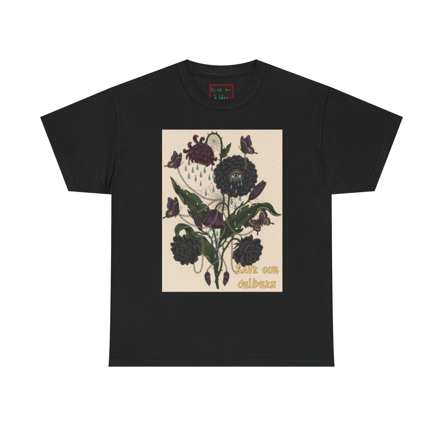 Faithful Flowers III SOC Heavy Cotton Tee