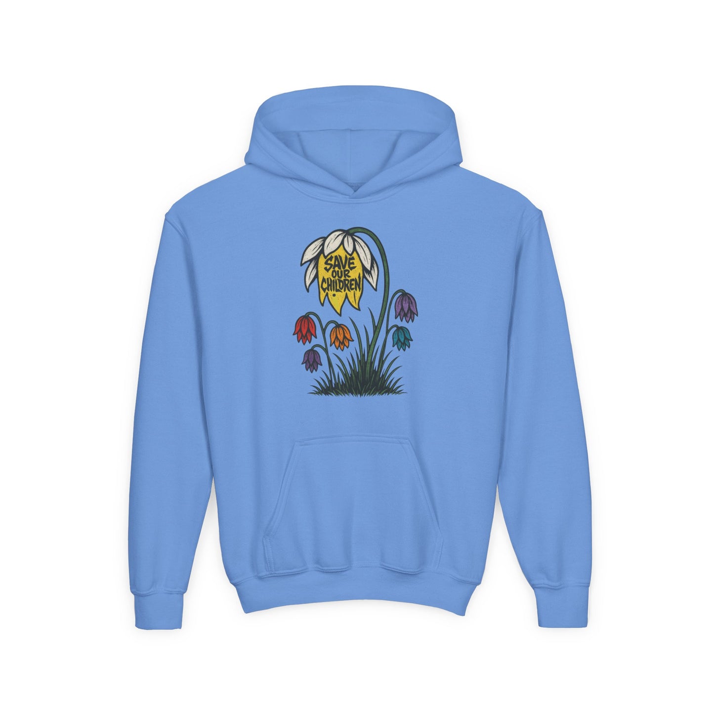 "Save Our Ch!ldren" Eco-Friendly Hoodie for Kids