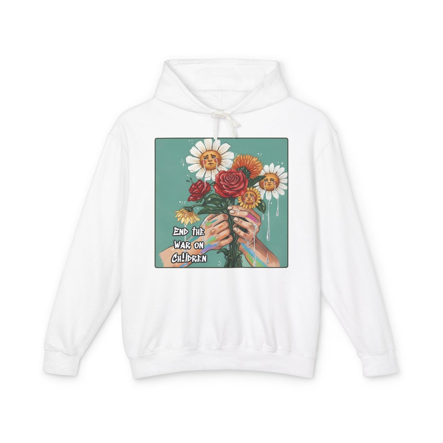 Faithful Flowers - SOC Lightweight Hooded Sweatshirt (no kangaroo pocket)