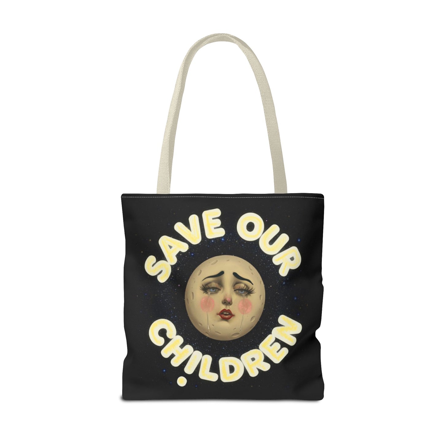 Madam Moon Canvas Tote Bag