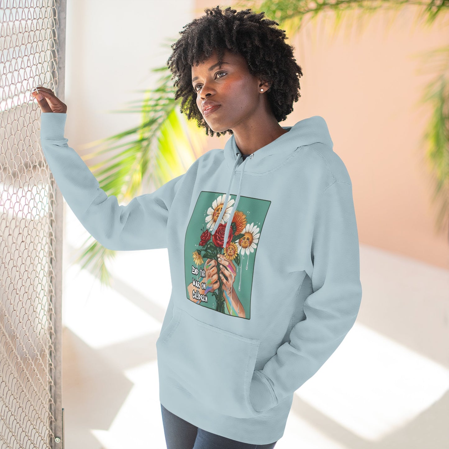 Faithful Flowers SOC Fleece Hoodie
