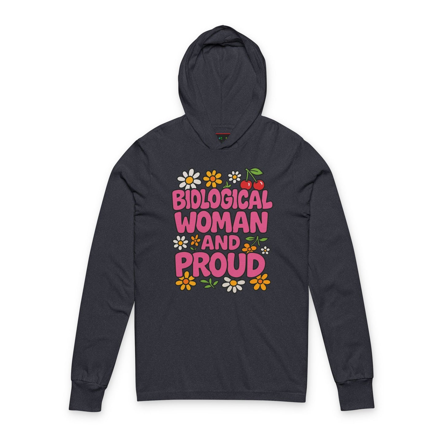 Bio-Woman Pride Hoodie; 100% Cotton Hoodie-Tee