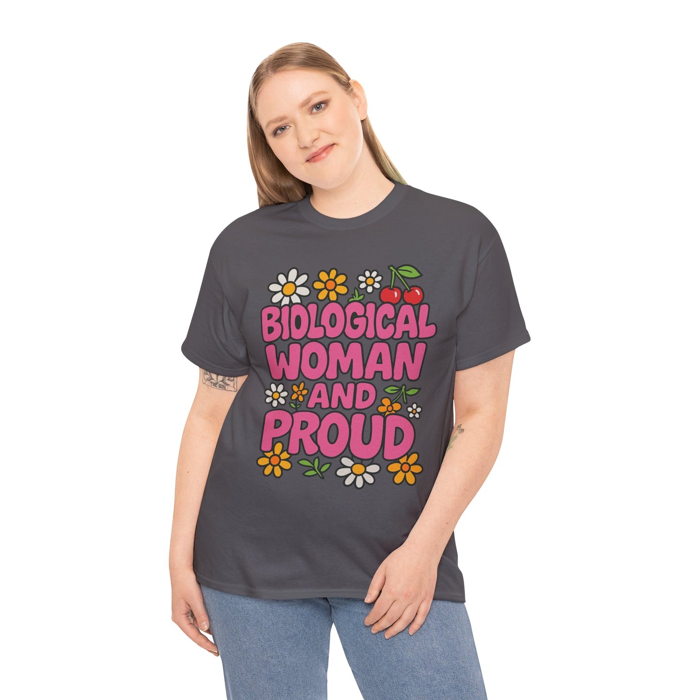 Bio-Woman; Gildan Heavy Cotton Tee