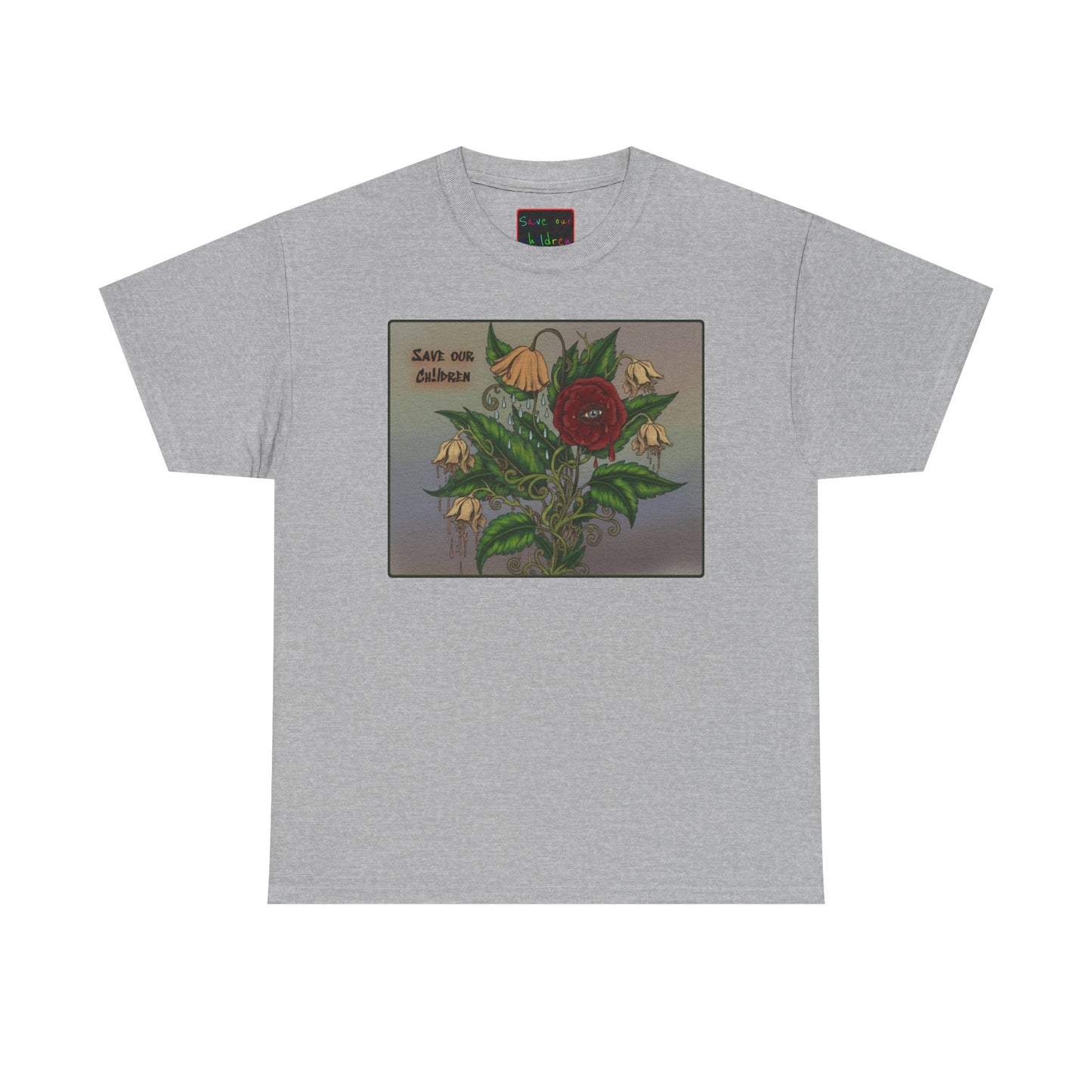 Faithful Flowers IV SOC Heavy Cotton Tee