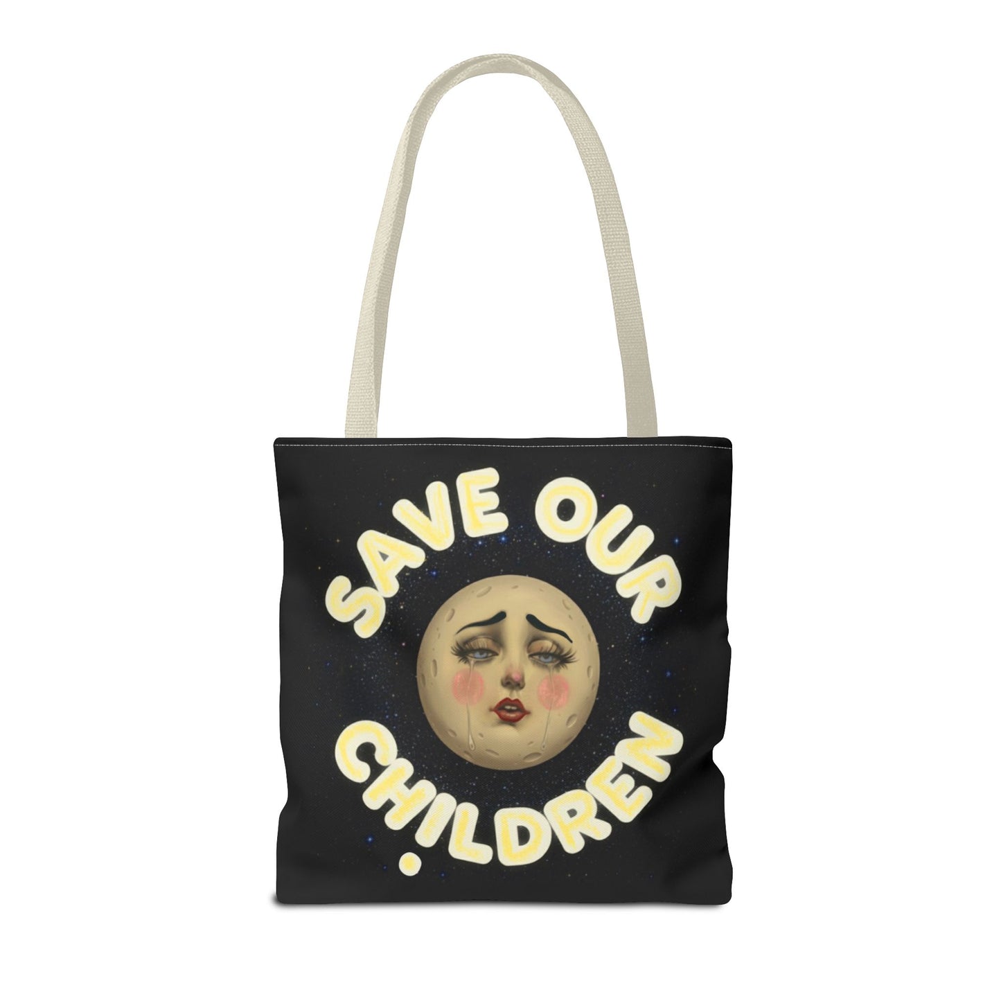 Madam Moon Canvas Tote Bag