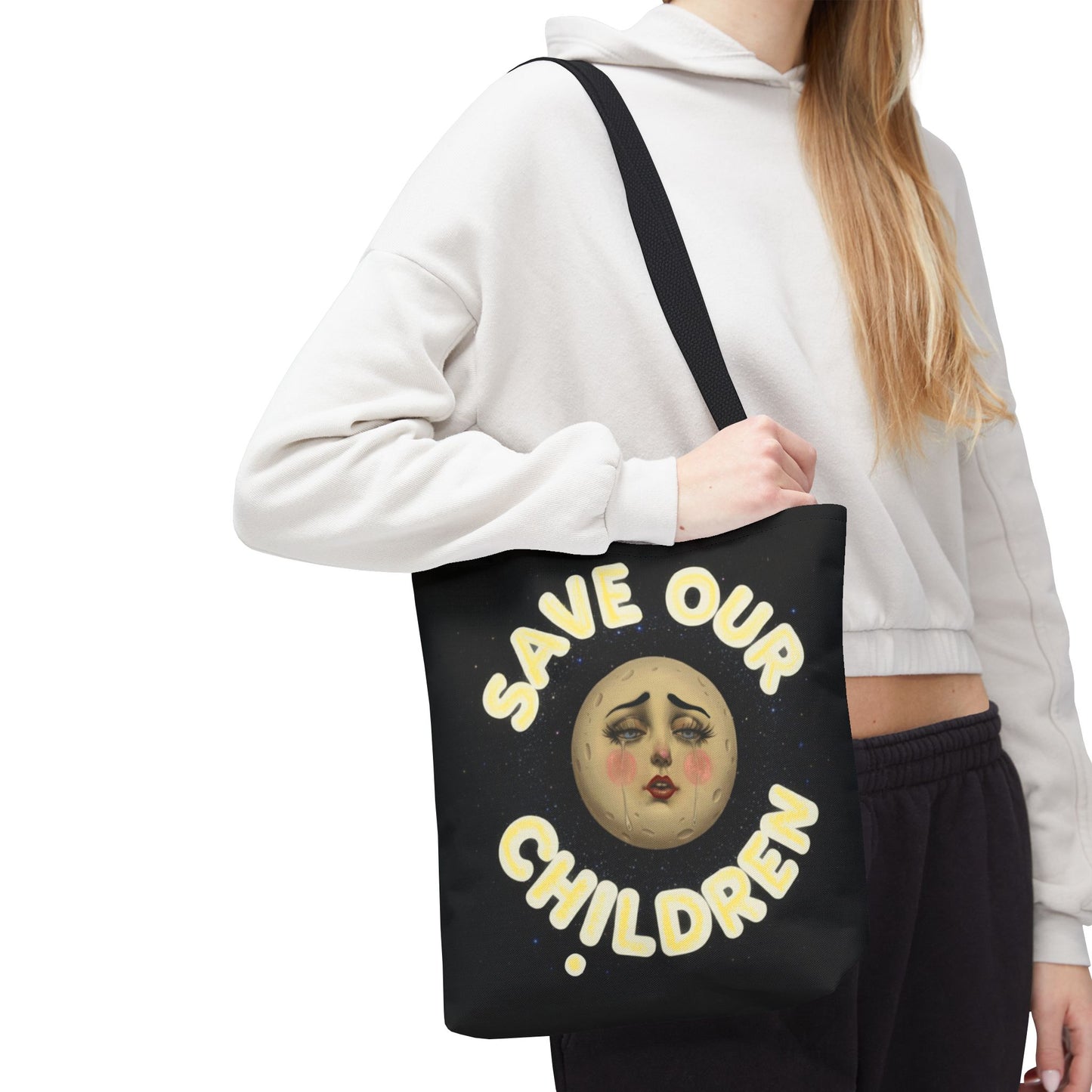 Madam Moon Canvas Tote Bag