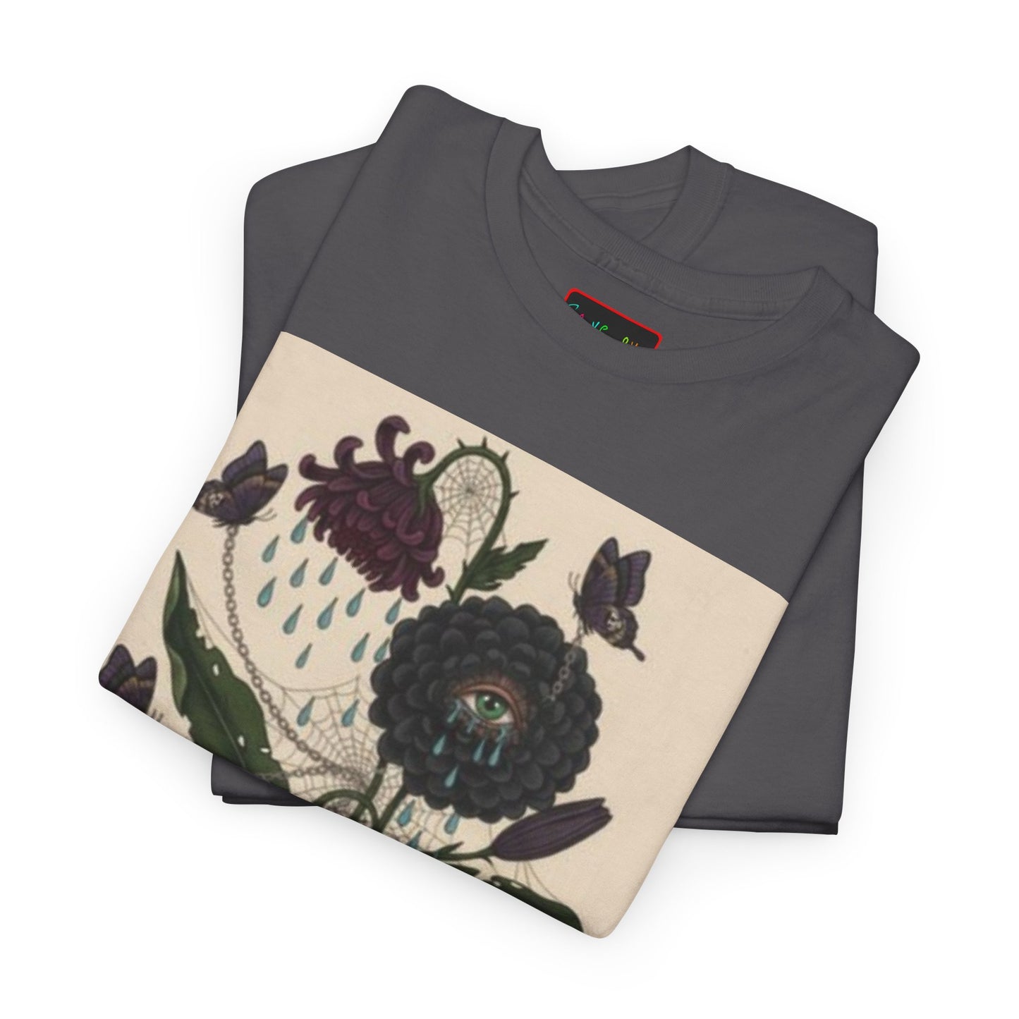 Faithful Flowers III SOC Heavy Cotton Tee