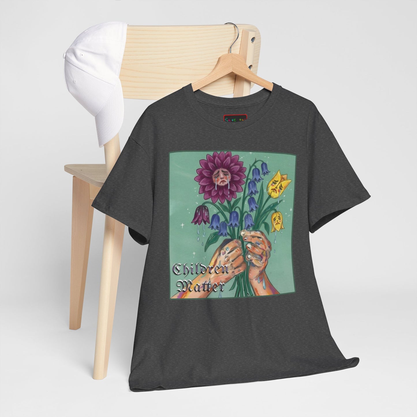 Faithful Flowers V SOC Heavy Cotton Tee