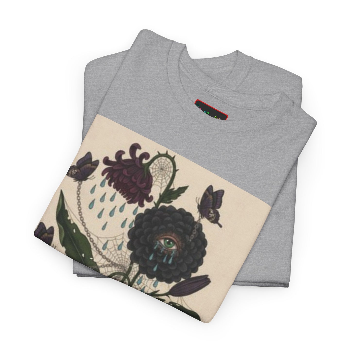 Faithful Flowers III SOC Heavy Cotton Tee