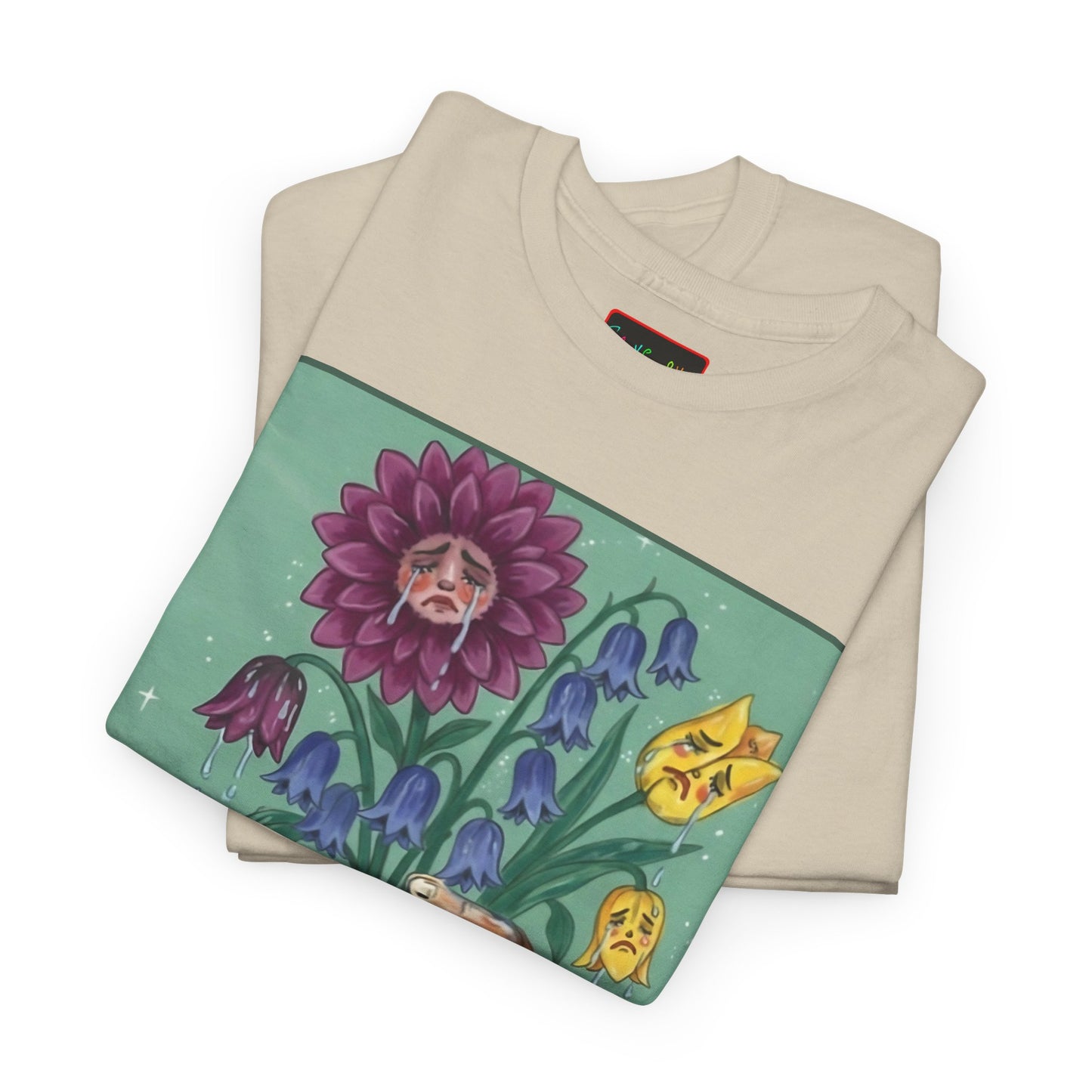 Faithful Flowers V SOC Heavy Cotton Tee