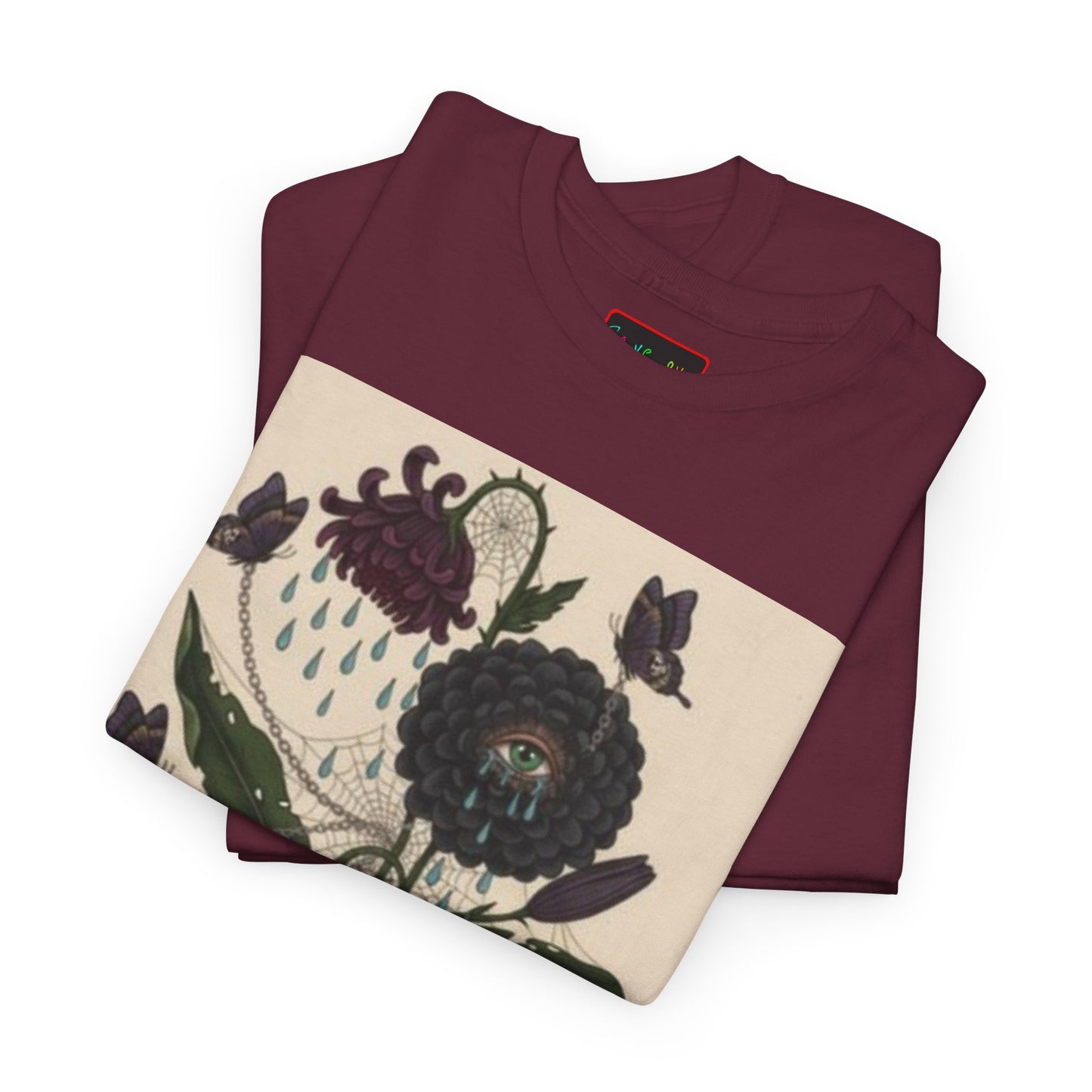 Faithful Flowers III SOC Heavy Cotton Tee