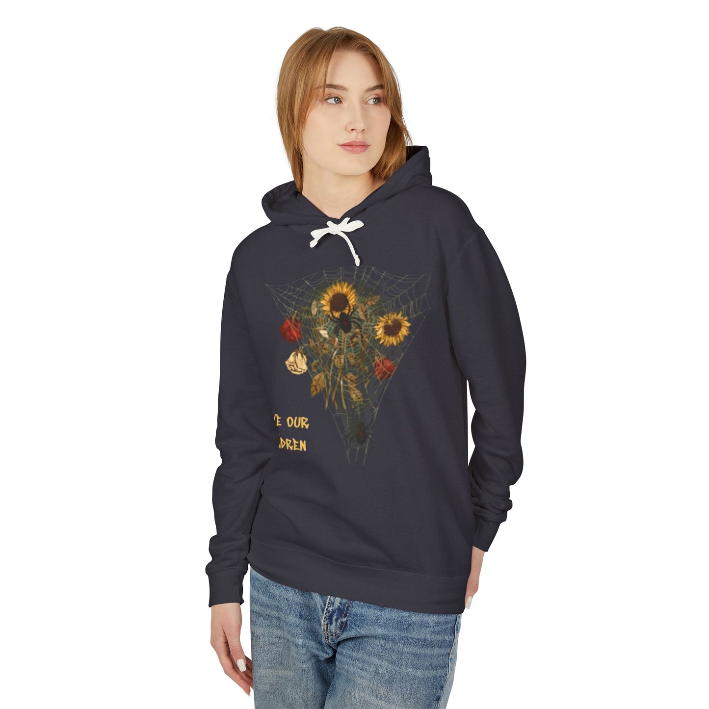 Gossamer Dreams | Lightweight Hooded Sweatshirt (no kangaroo pocket)