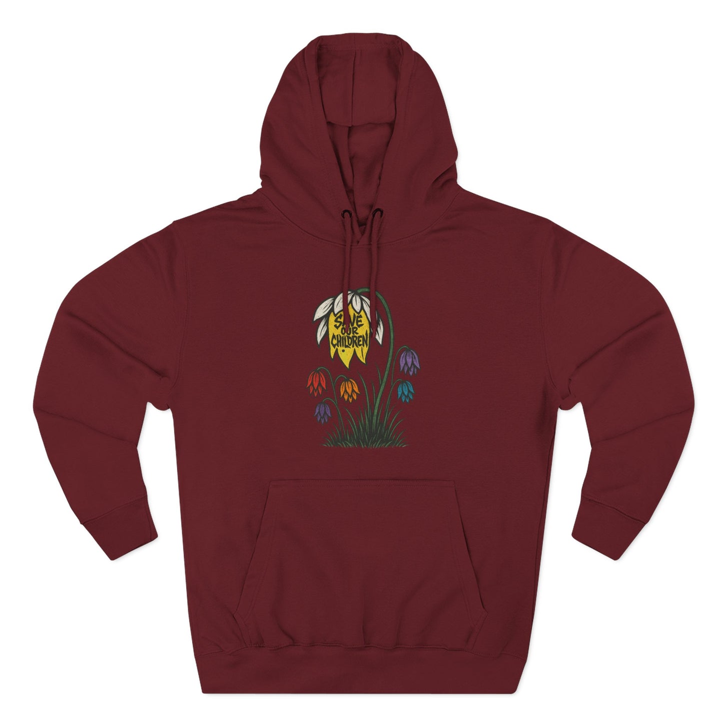 SOC Floral Fleece Hoodie