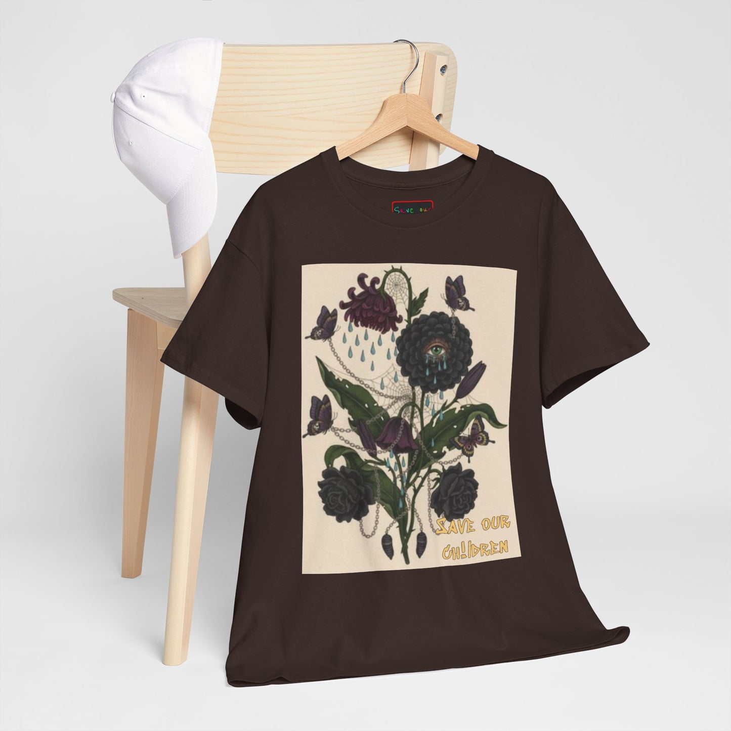 Faithful Flowers III SOC Heavy Cotton Tee
