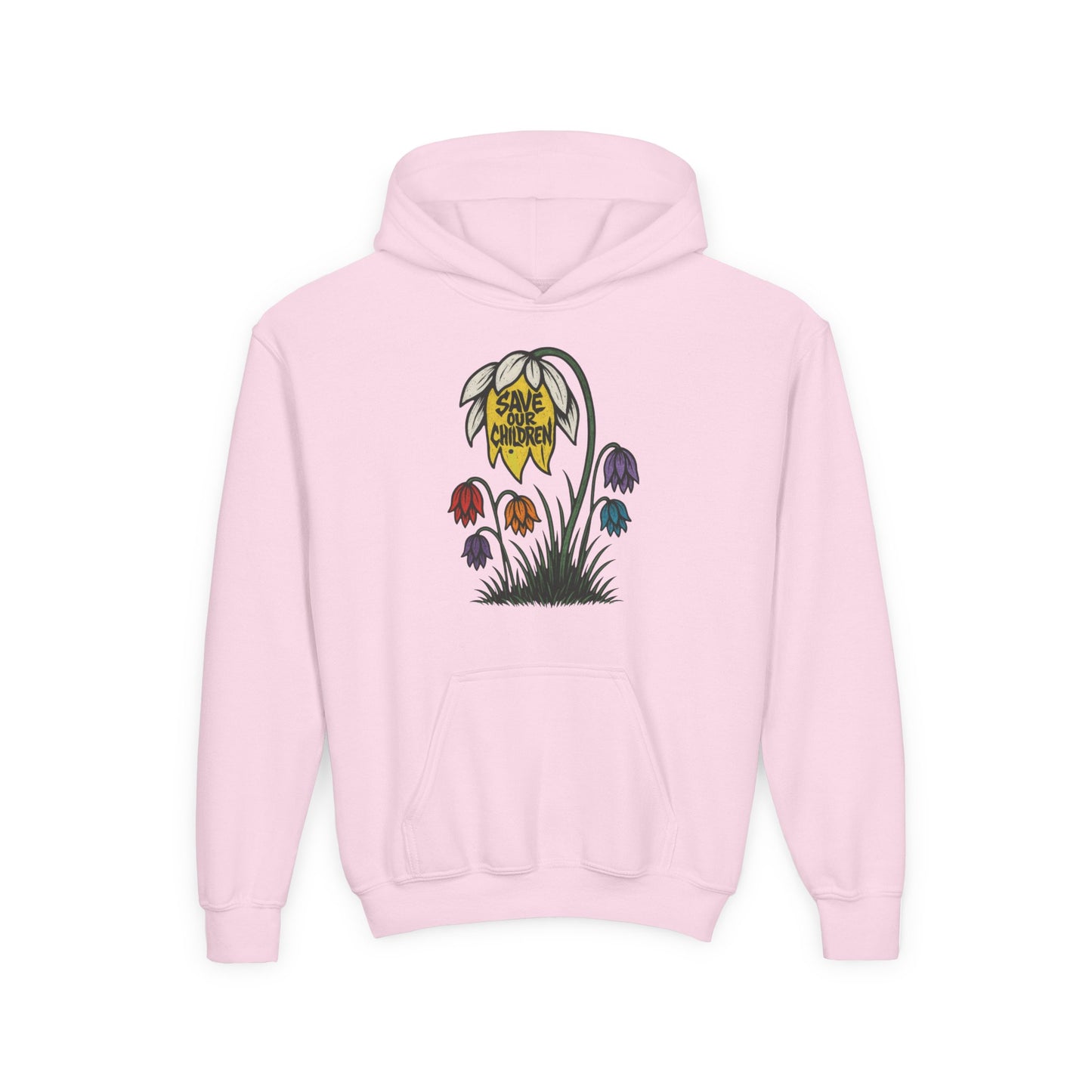 "Save Our Ch!ldren" Eco-Friendly Hoodie for Kids
