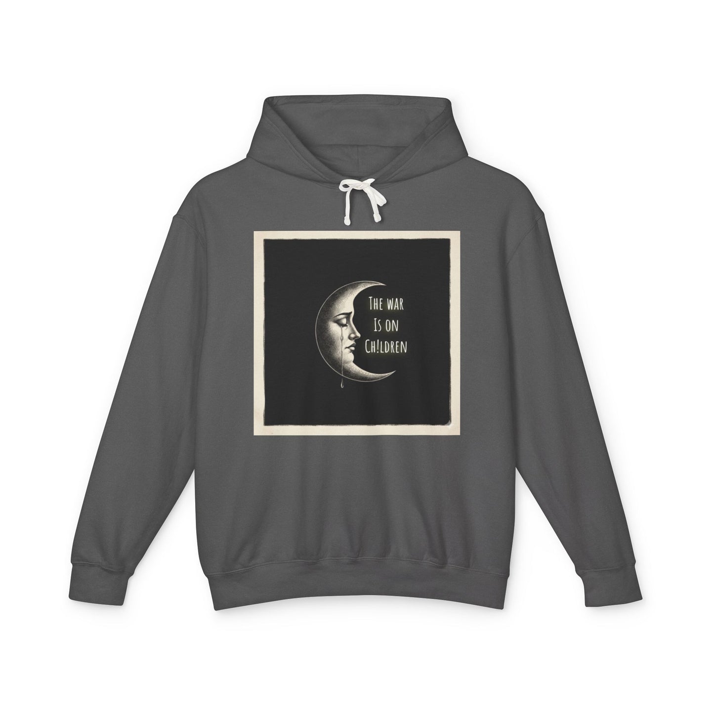 Waxing Moon - SOC Lightweight Hooded Sweatshirt (no kangaroo pocket)