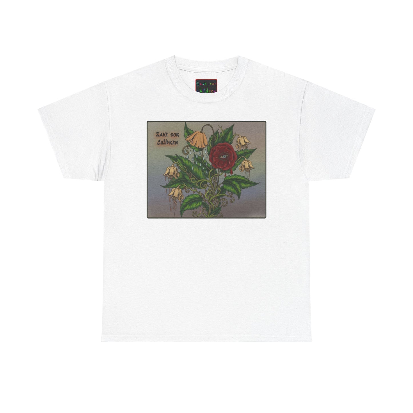 Faithful Flowers IV SOC Heavy Cotton Tee