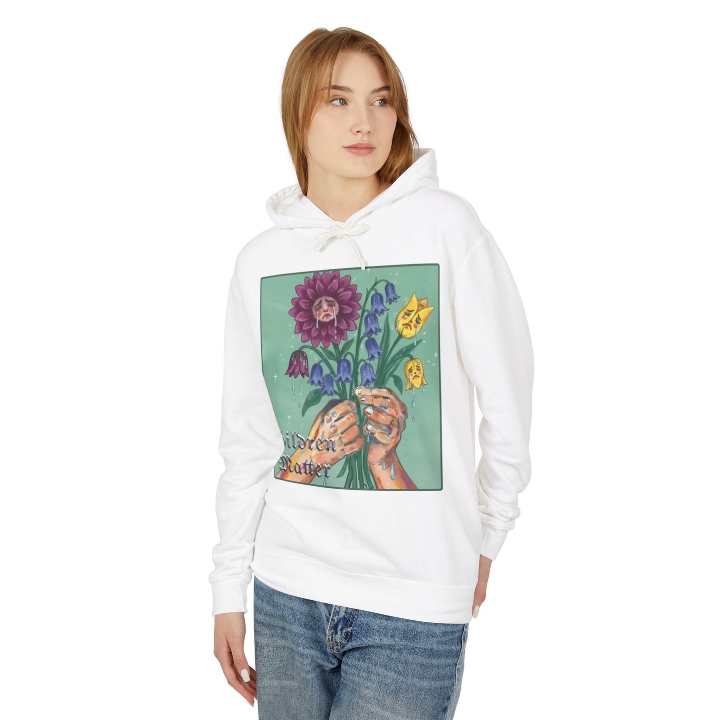 THE Bouquet - SOC Lightweight Hooded Sweatshirt (no kangaroo pocket)