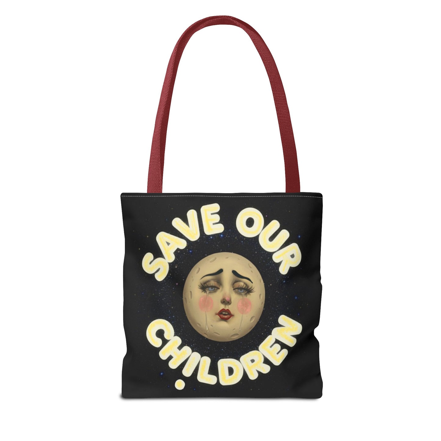 Madam Moon Canvas Tote Bag