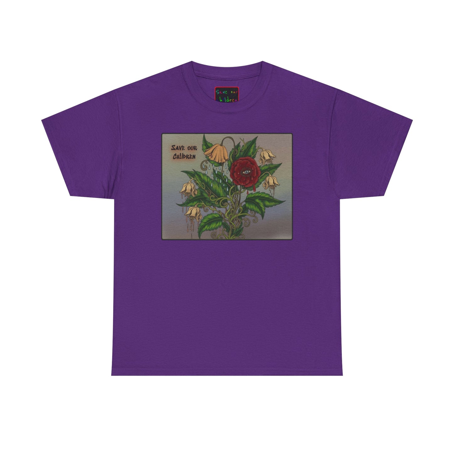 Faithful Flowers IV SOC Heavy Cotton Tee