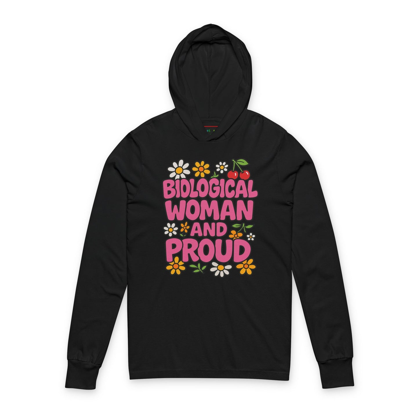 Bio-Woman Pride Hoodie; 100% Cotton Hoodie-Tee