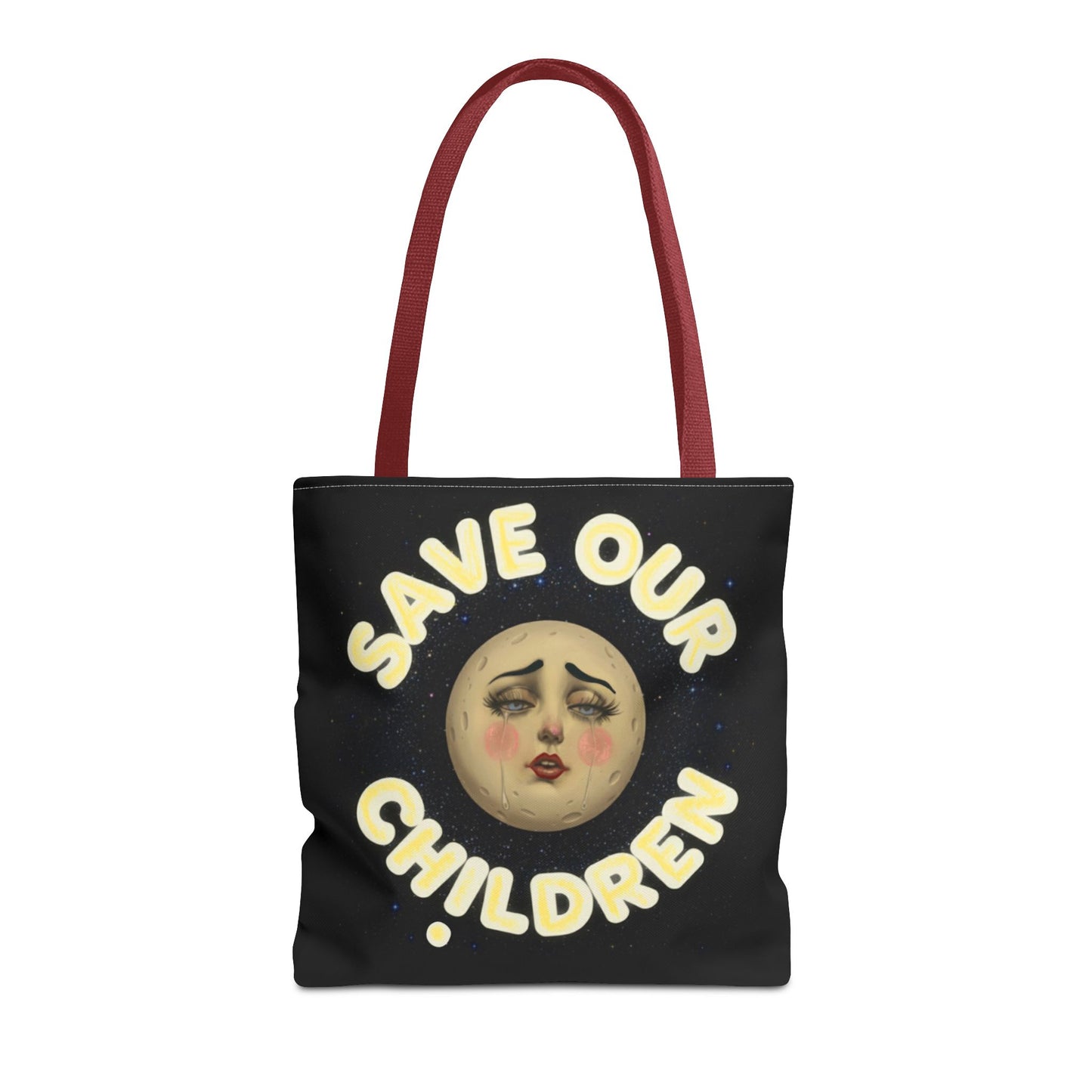 Madam Moon Canvas Tote Bag
