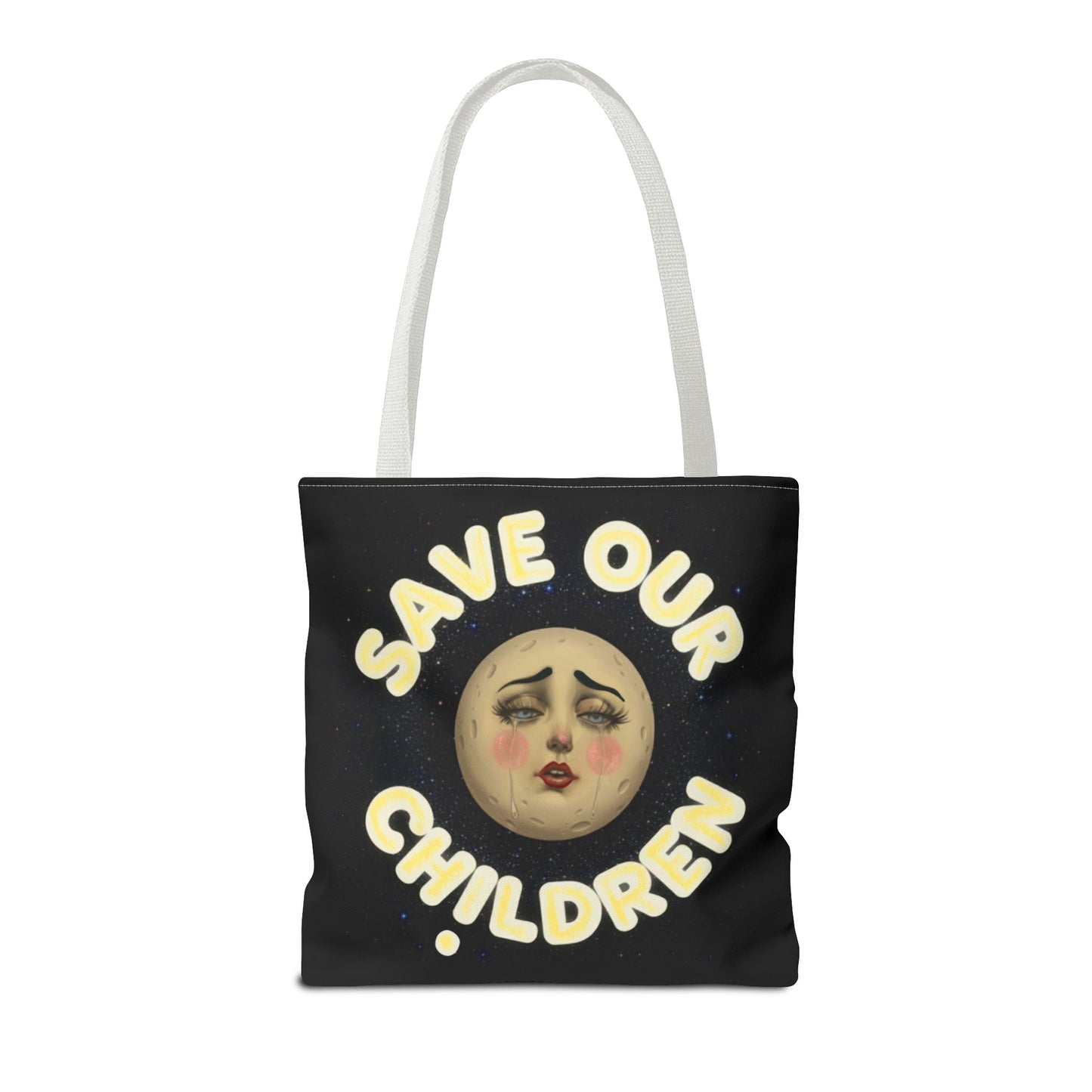 Madam Moon Canvas Tote Bag