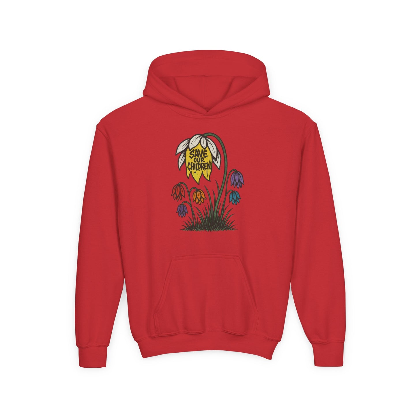 "Save Our Ch!ldren" Eco-Friendly Hoodie for Kids