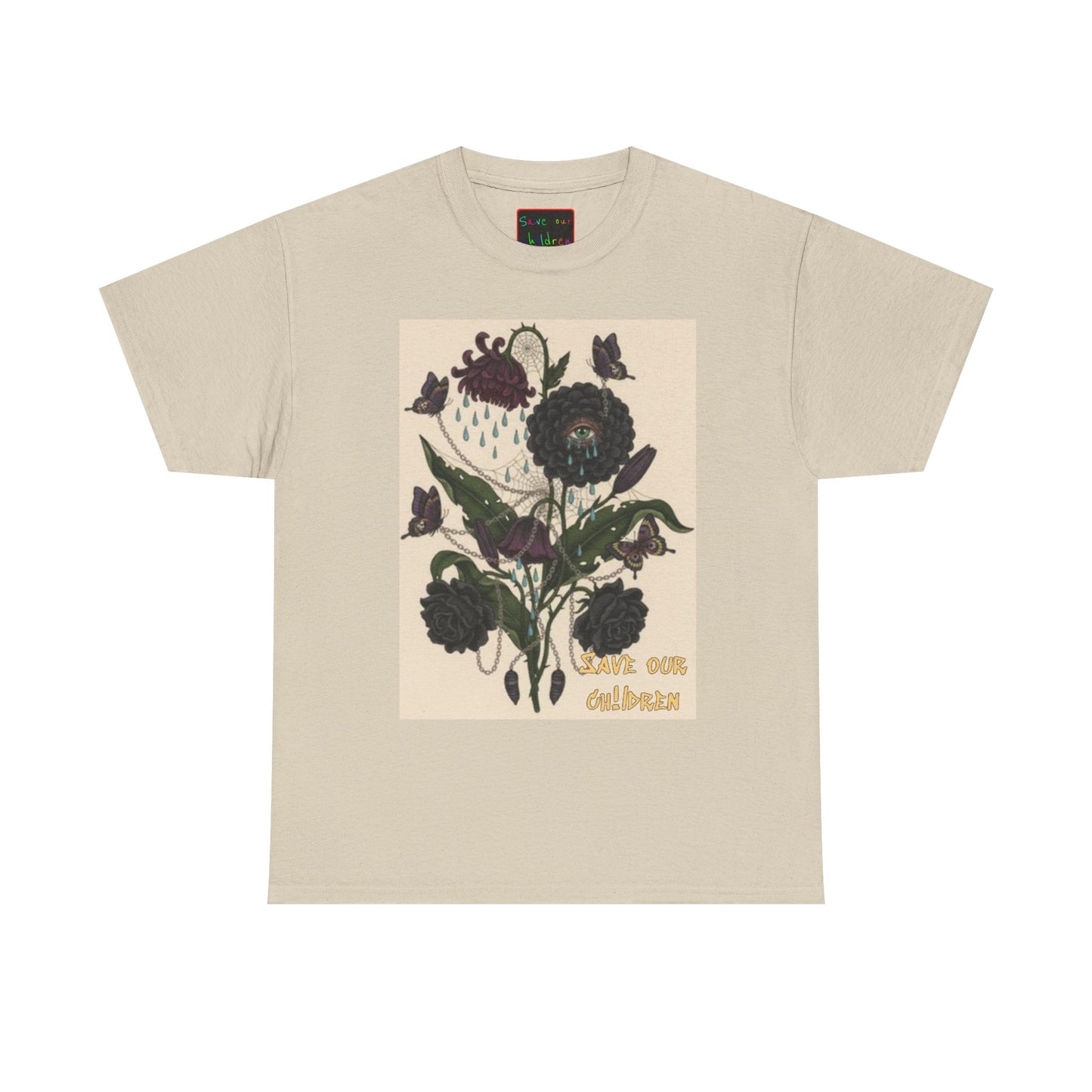Faithful Flowers III SOC Heavy Cotton Tee