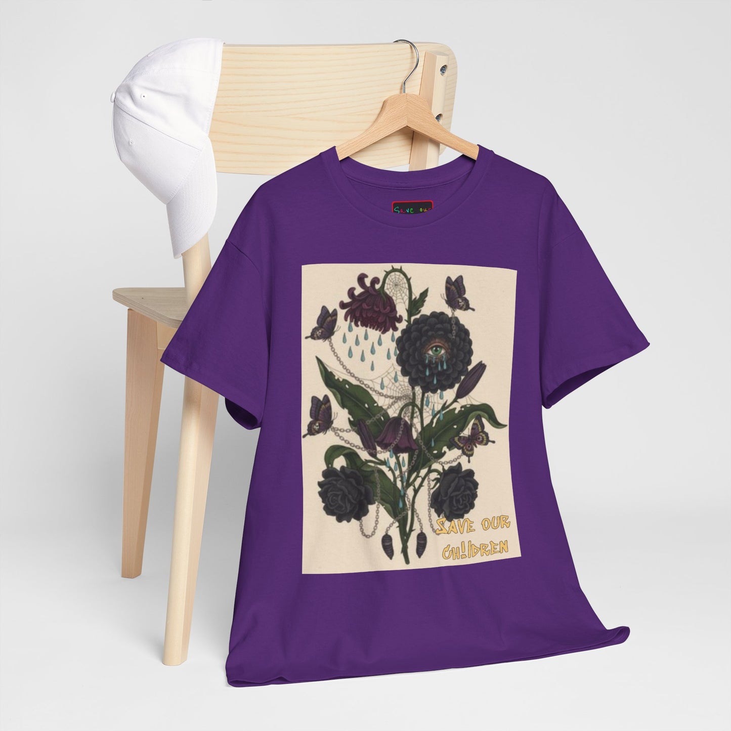 Faithful Flowers III SOC Heavy Cotton Tee