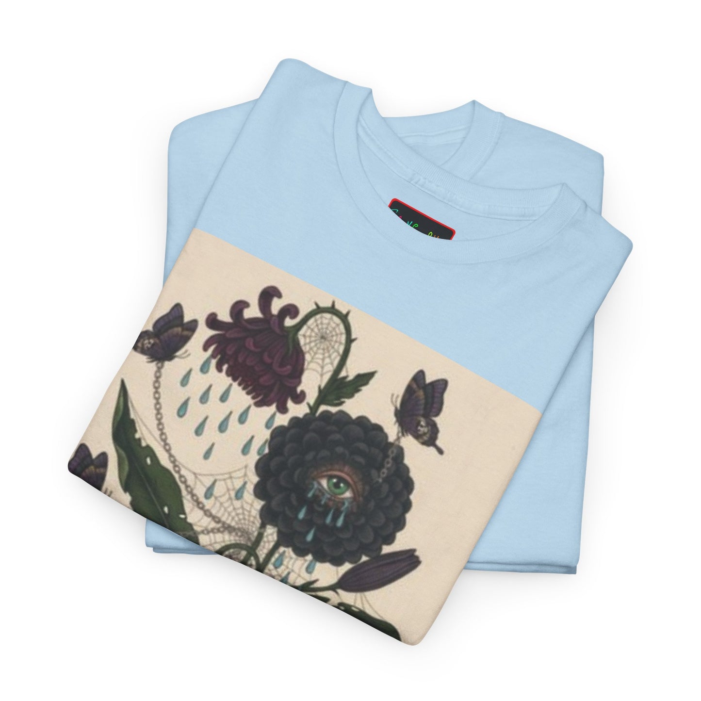 Faithful Flowers III SOC Heavy Cotton Tee