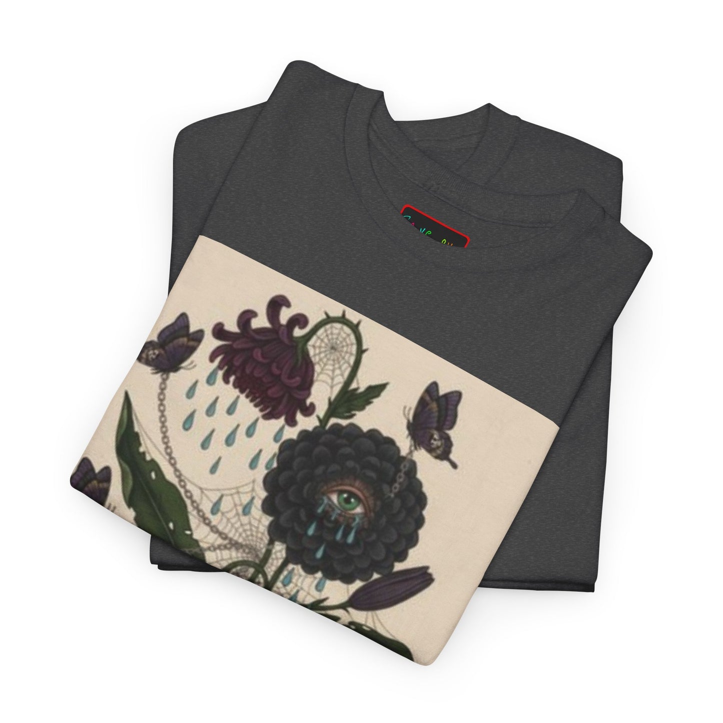 Faithful Flowers III SOC Heavy Cotton Tee
