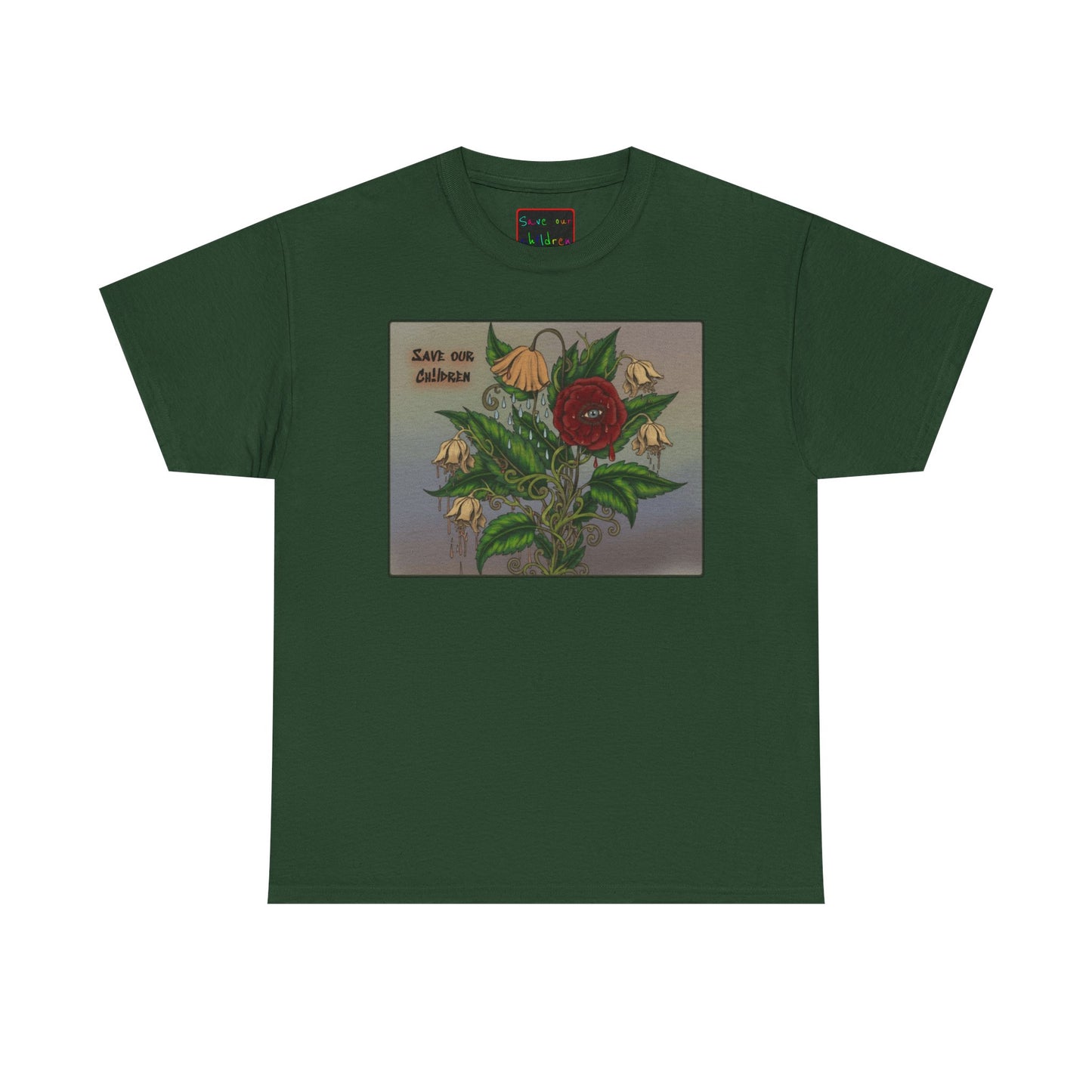 Faithful Flowers IV SOC Heavy Cotton Tee