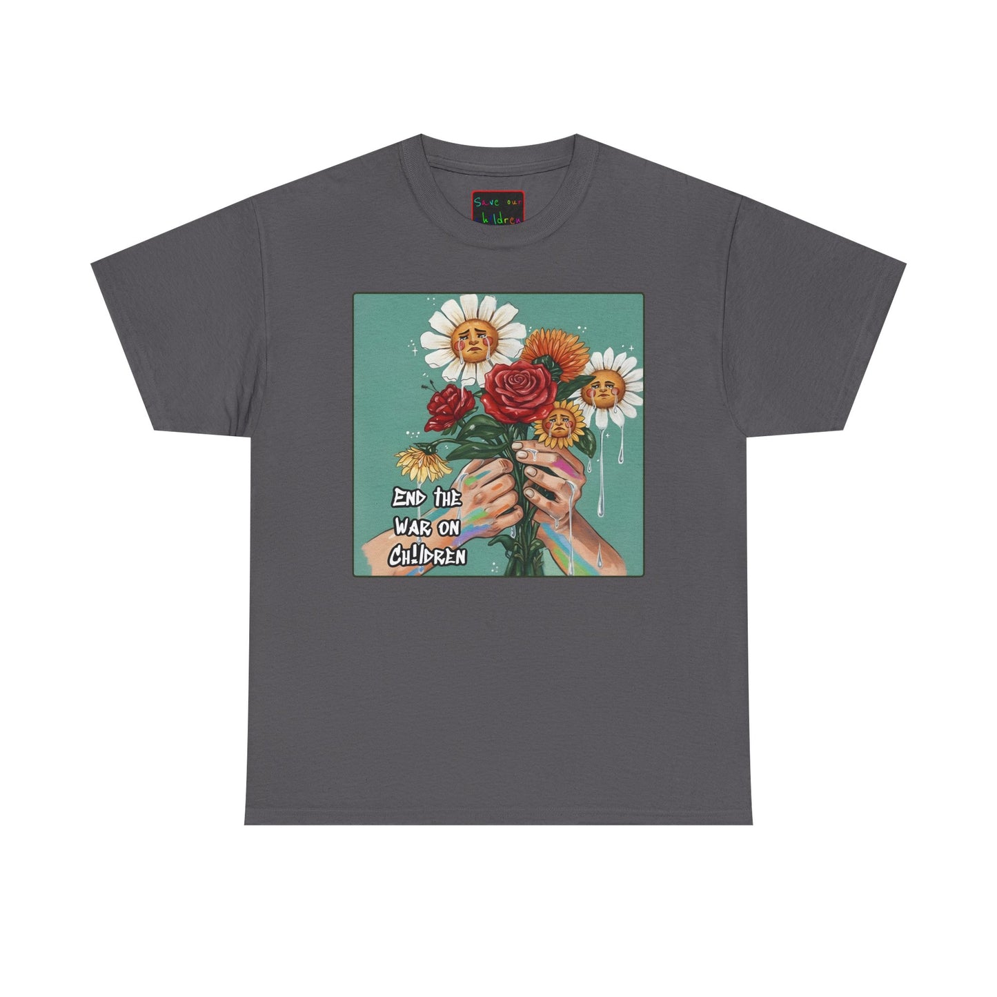 Faithful Flowers SOC Heavy Cotton Tee