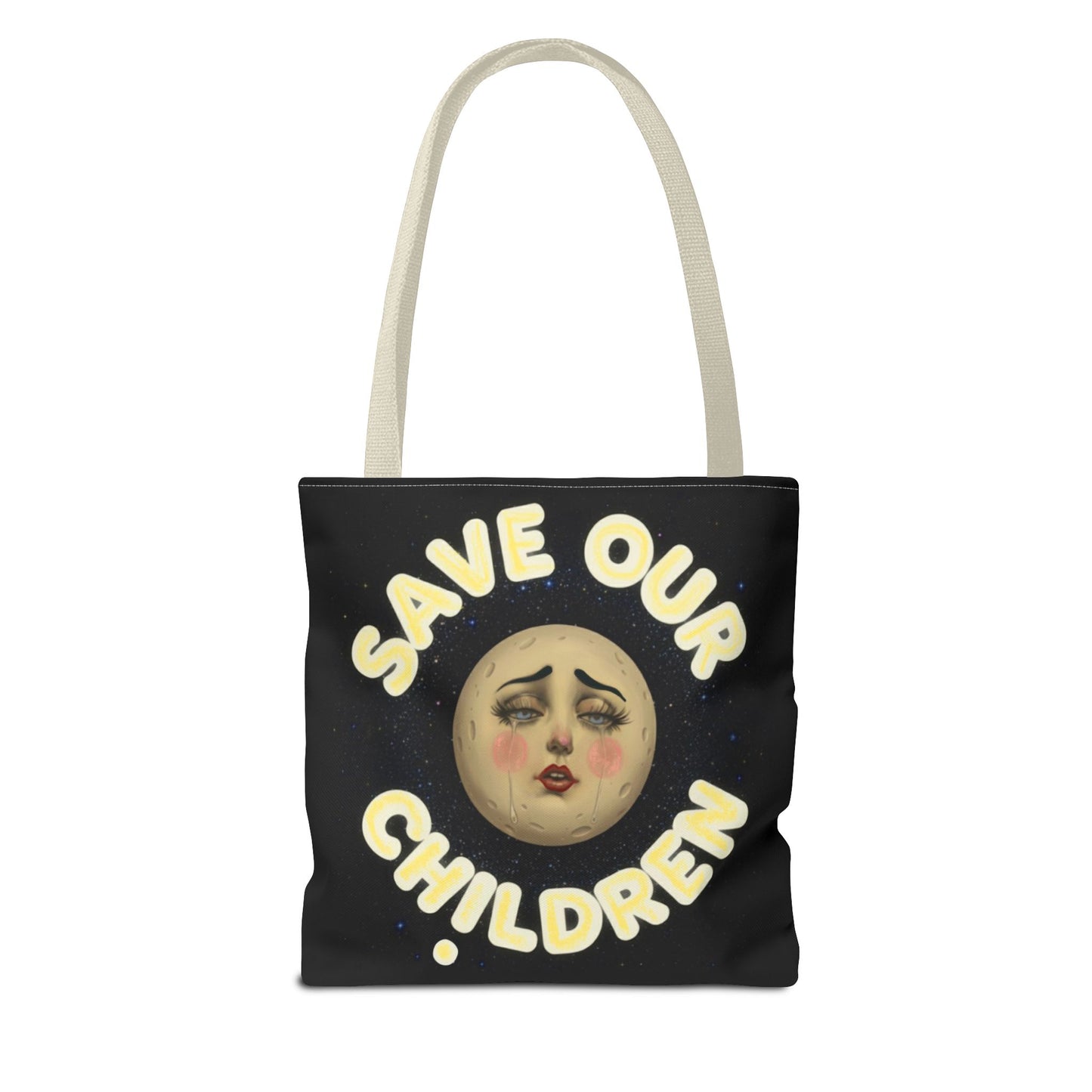 Madam Moon Canvas Tote Bag