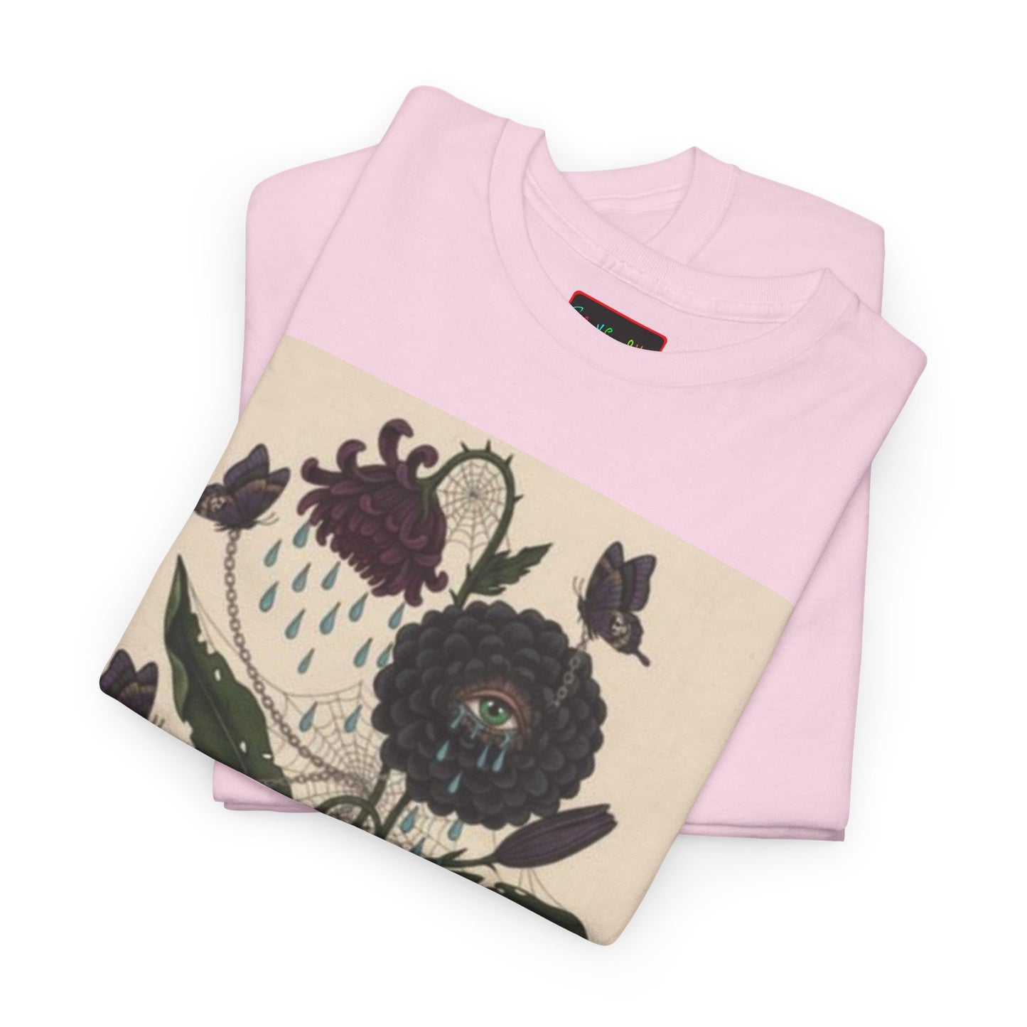 Faithful Flowers III SOC Heavy Cotton Tee