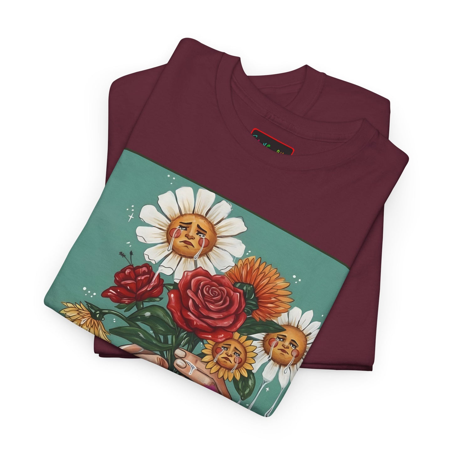 Faithful Flowers SOC Heavy Cotton Tee