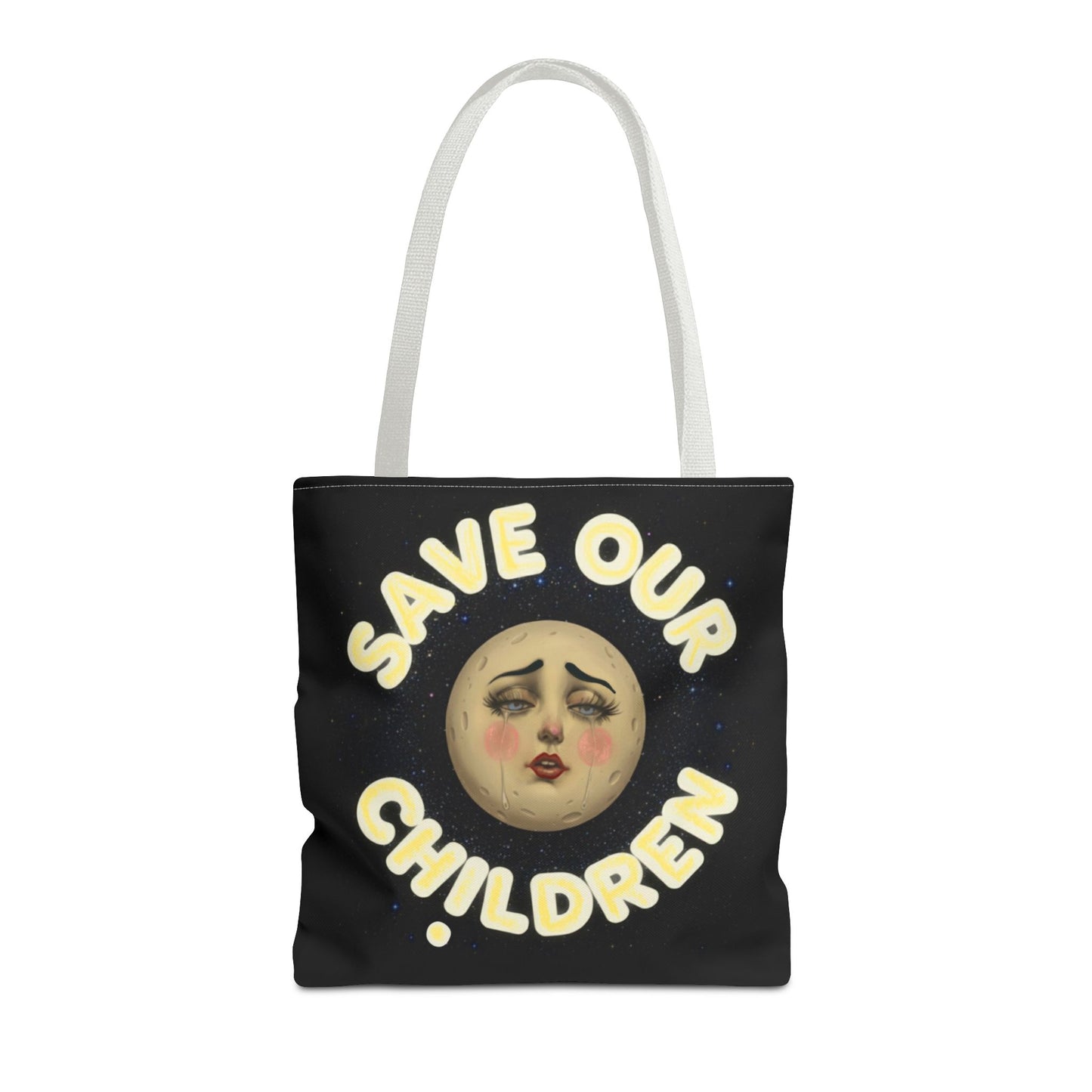 Madam Moon Canvas Tote Bag