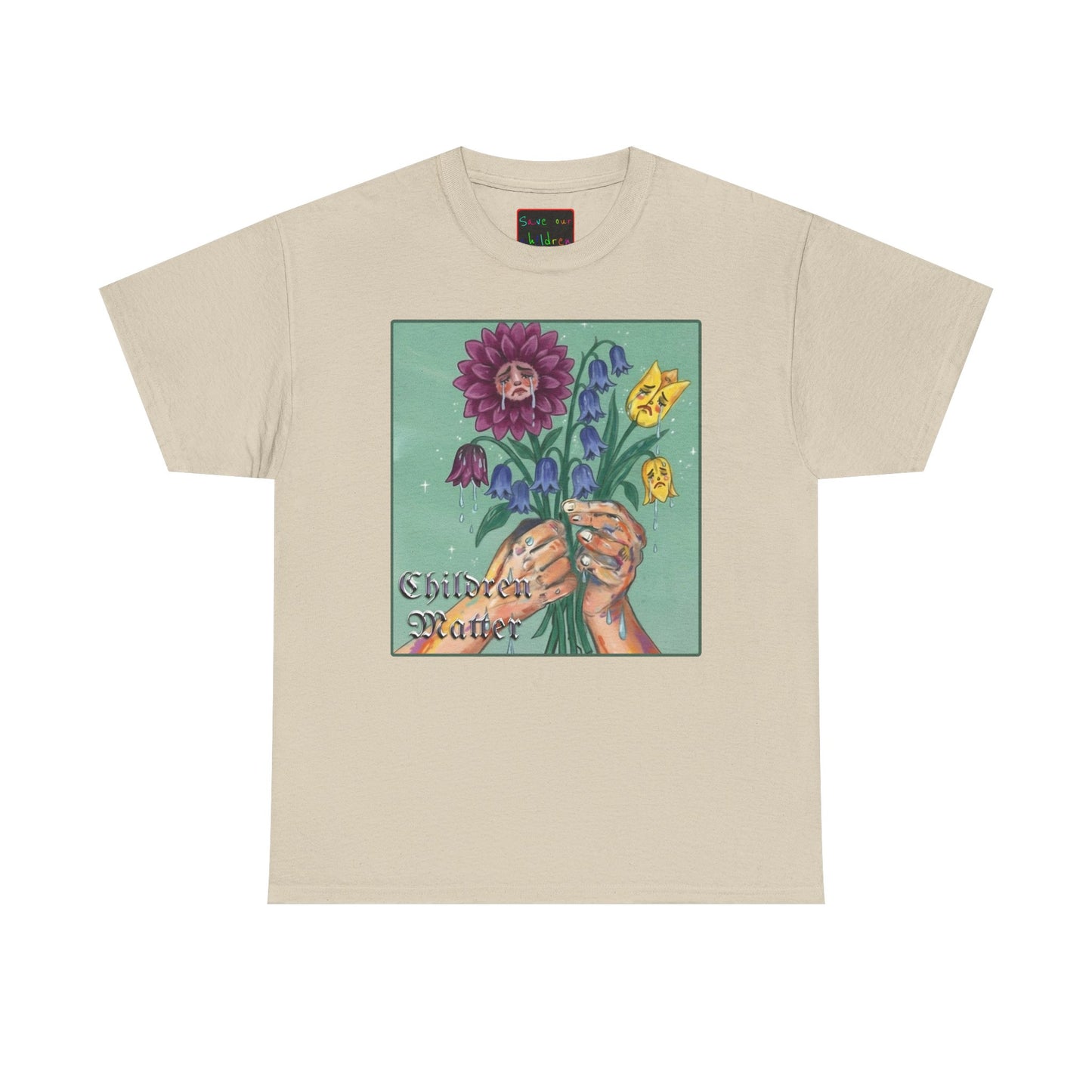 Faithful Flowers V SOC Heavy Cotton Tee