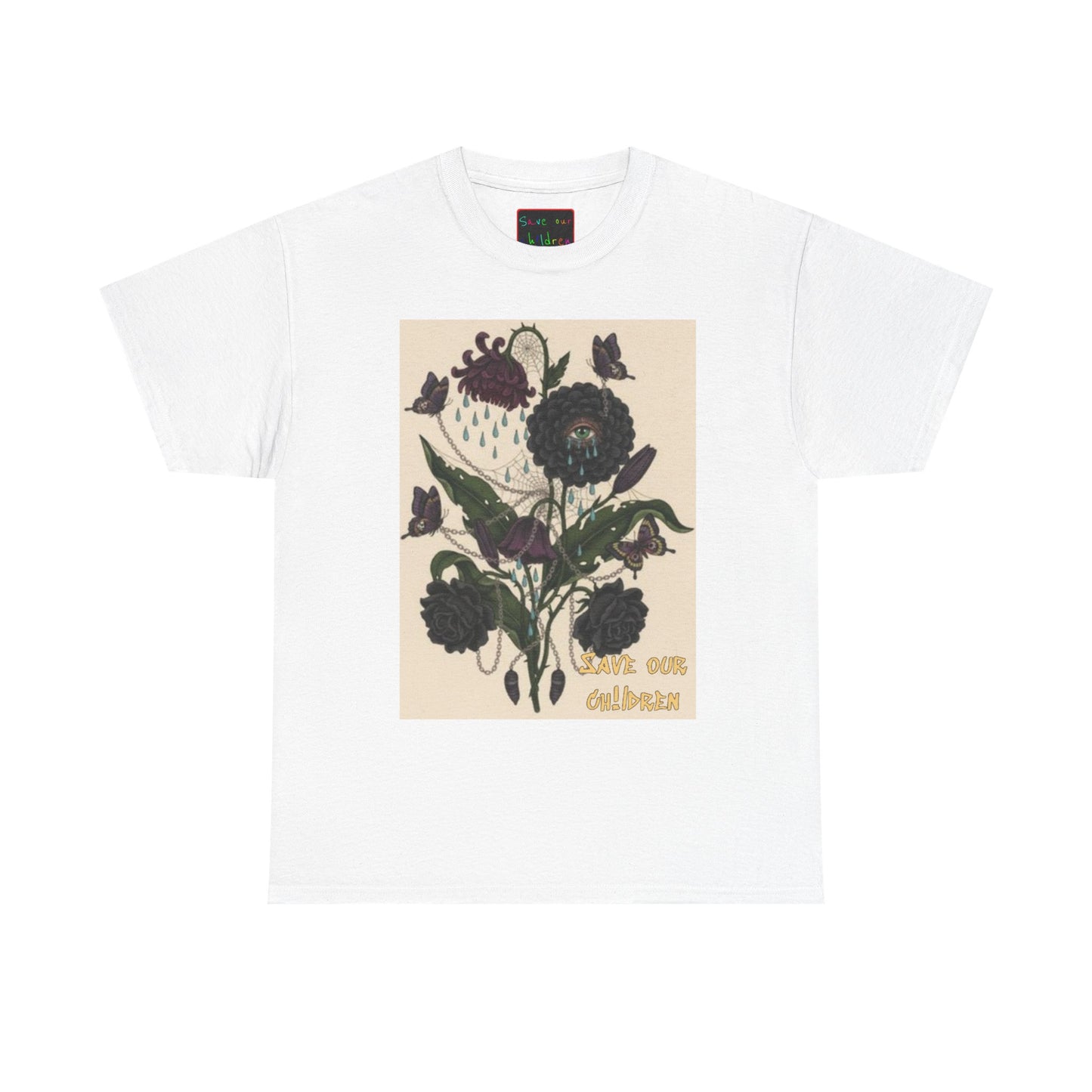Faithful Flowers III SOC Heavy Cotton Tee
