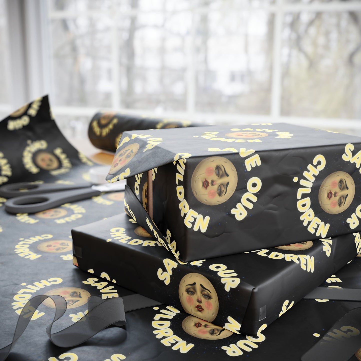 Madam Moon Giftwrap Paper