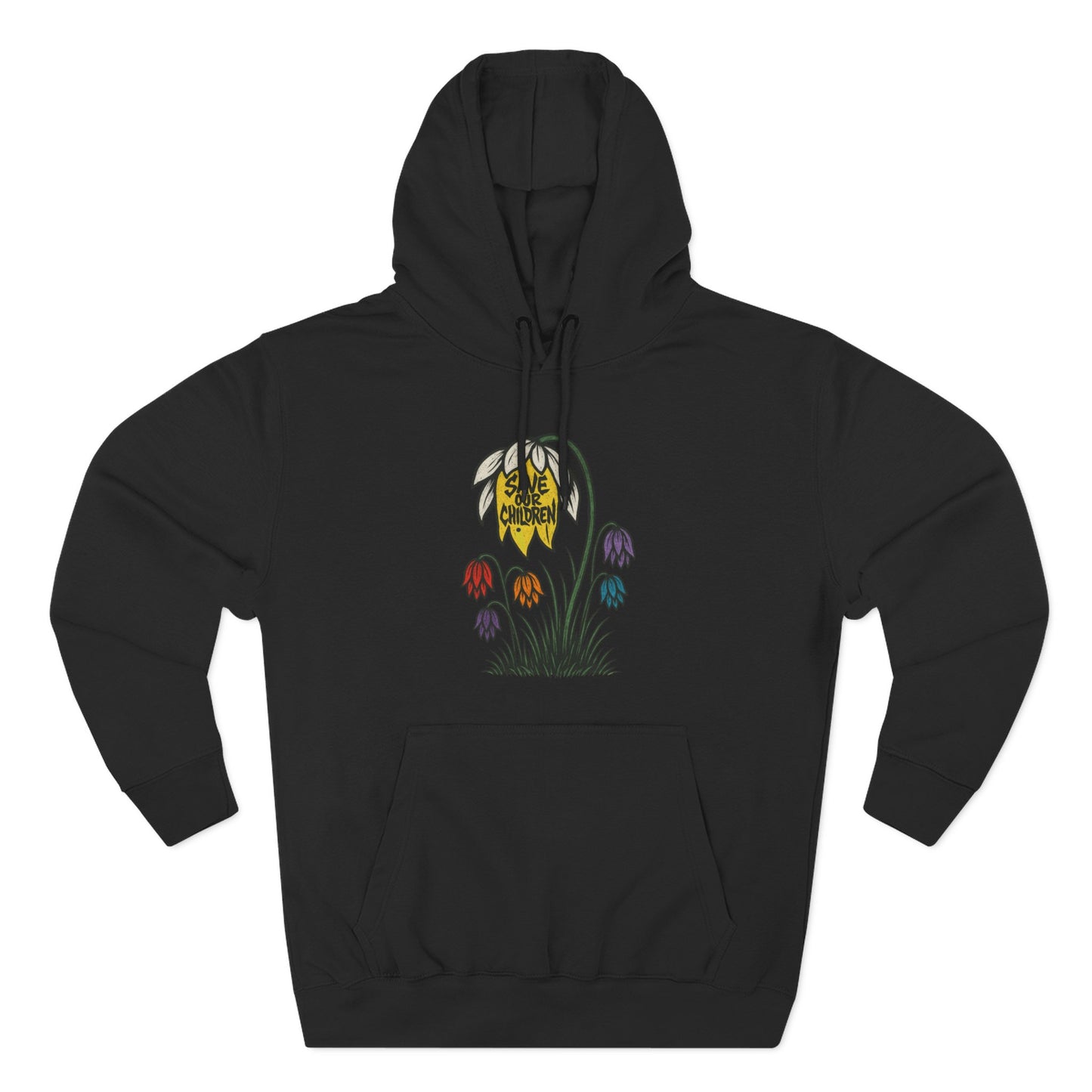 SOC Floral Fleece Hoodie
