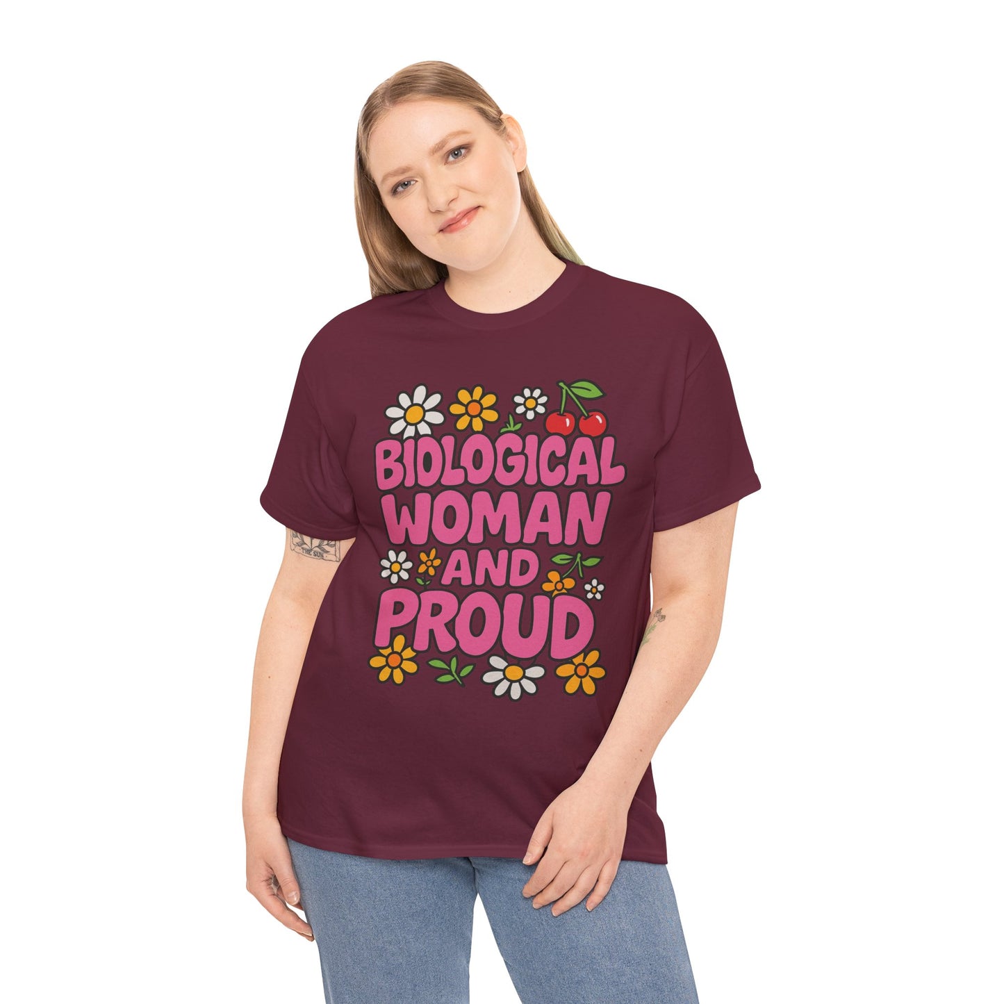 Bio-Woman; Gildan Heavy Cotton Tee