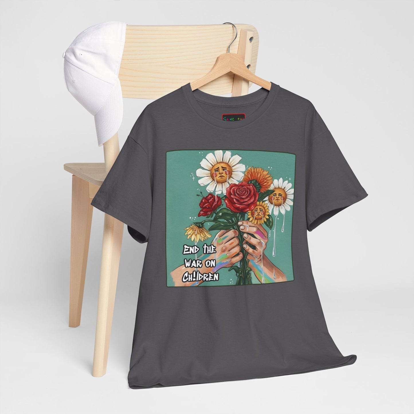 Faithful Flowers SOC Heavy Cotton Tee