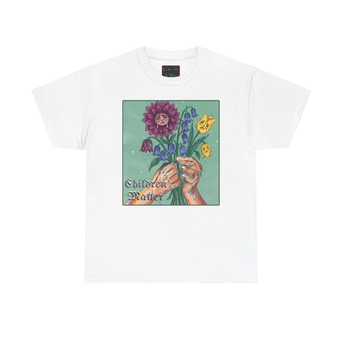 Faithful Flowers V SOC Heavy Cotton Tee