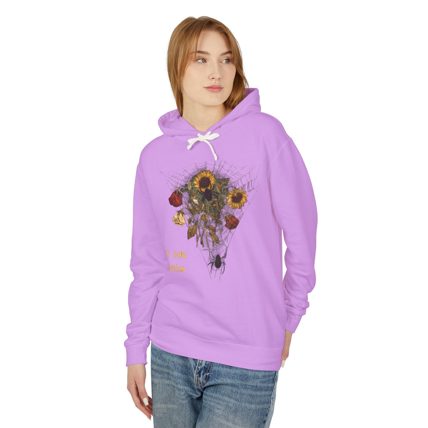 Gossamer Dreams | Lightweight Hooded Sweatshirt (no kangaroo pocket)